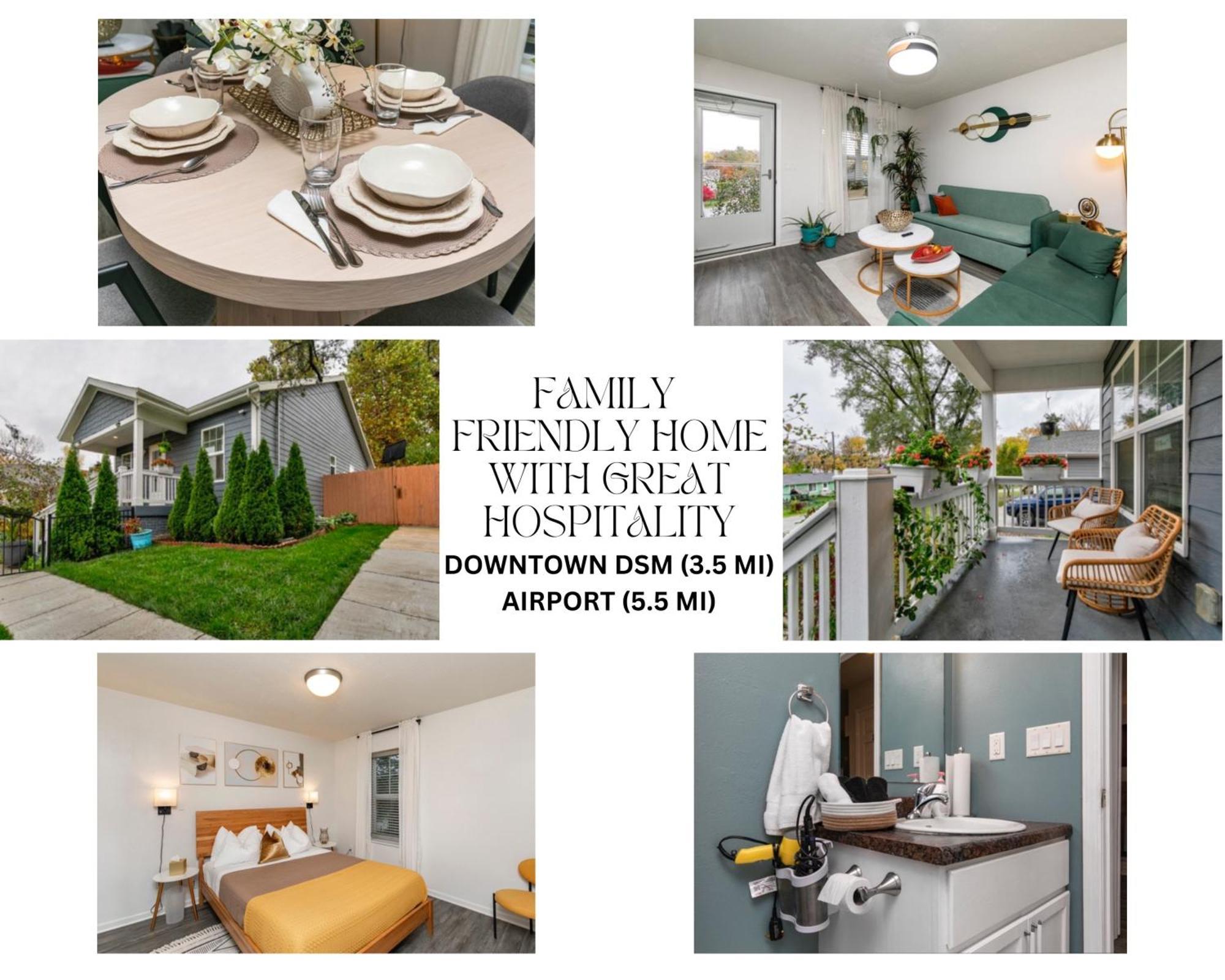 Family Friendly Home Close To Airport And Downtown Des Moines Eksteriør billede